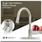 Everflow Kitchen faucet w/ pull down Sprayer, 1 handle, 1 or 3 hole Stainless Steel BAC-K50S - alternate 2
